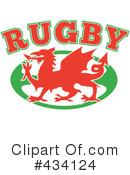 Rugby Clipart #434124 by patrimonio