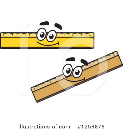 Royalty-Free (RF) Ruler Clipart Illustration by Vector Tradition SM - Stock Sample #1258876
