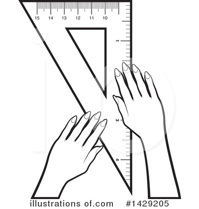Royalty-Free (RF) Ruler Clipart Illustration by Lal Perera - Stock Sample #1429205