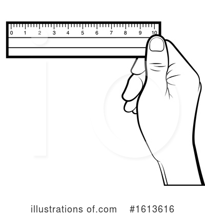 Royalty-Free (RF) Ruler Clipart Illustration by Lal Perera - Stock Sample #1613616