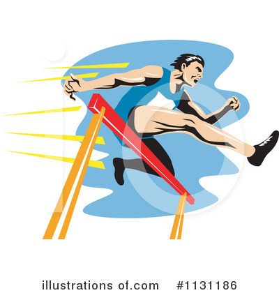 Royalty-Free (RF) Runner Clipart Illustration by patrimonio - Stock Sample #1131186