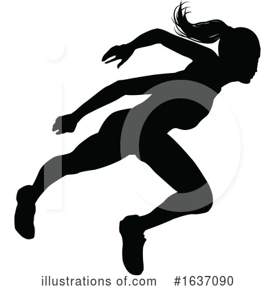 Royalty-Free (RF) Runner Clipart Illustration by AtStockIllustration - Stock Sample #1637090