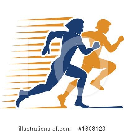 Runner Clipart #1803123 by Vector Tradition SM