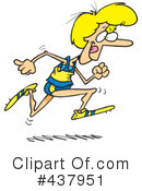 Runner Clipart #437951 by toonaday