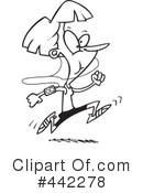 Runner Clipart #442278 by toonaday