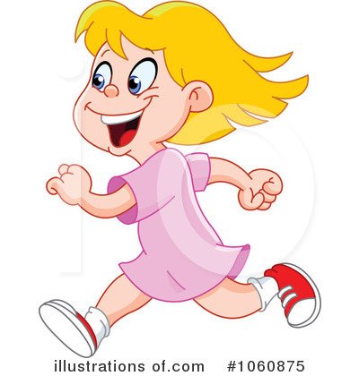 Royalty-Free (RF) Running Clipart Illustration by yayayoyo - Stock Sample #1060875