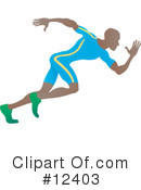 Running Clipart #12403 by AtStockIllustration