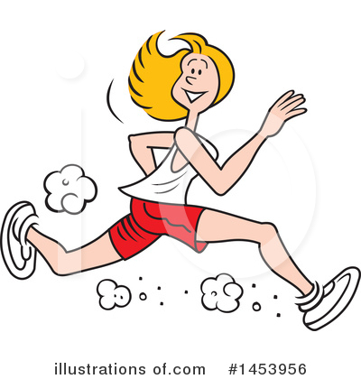 Running Clipart #1453956 by Johnny Sajem