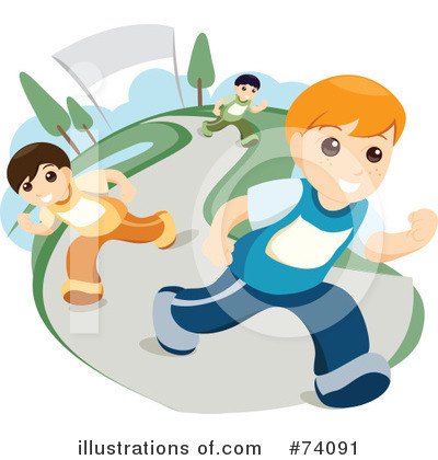Track And Field Clipart #74091 by BNP Design Studio