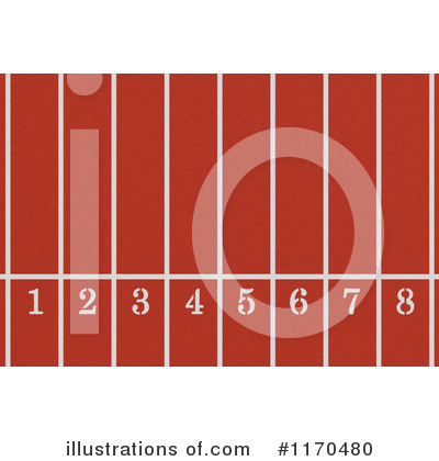 Royalty-Free (RF) Running Track Clipart Illustration by stockillustrations - Stock Sample #1170480