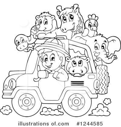 Driving Clipart #1244585 by visekart
