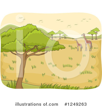 Royalty-Free (RF) Safari Clipart Illustration by BNP Design Studio - Stock Sample #1249263