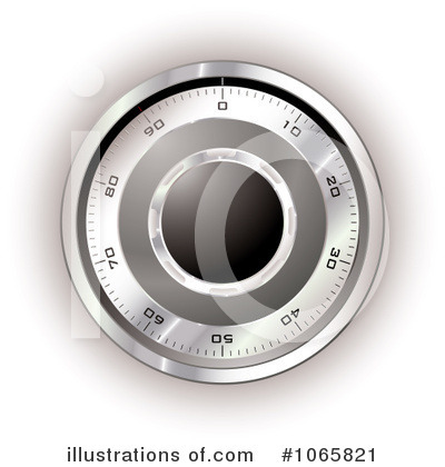Royalty-Free (RF) Safe Dial Clipart Illustration by michaeltravers - Stock Sample #1065821