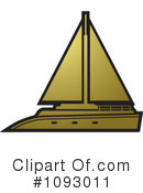 Sailboat Clipart #1093011 by Lal Perera