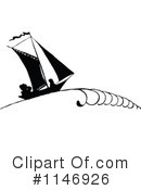 Sailboat Clipart #1146926 by Prawny Vintage