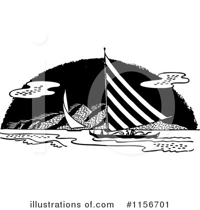 Sailboat Clipart #1156701 by BestVector