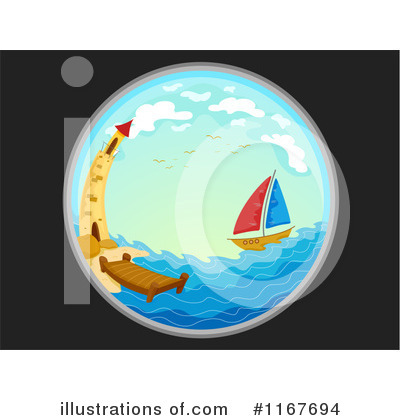 Royalty-Free (RF) Sailboat Clipart Illustration by BNP Design Studio - Stock Sample #1167694