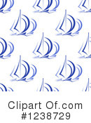 Sailboat Clipart #1238729 by Vector Tradition SM