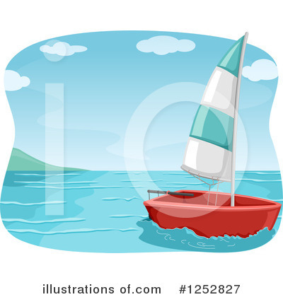 Royalty-Free (RF) Sailboat Clipart Illustration by BNP Design Studio - Stock Sample #1252827