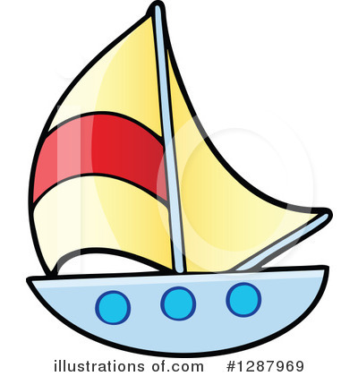 Sailboat Clipart #1287969 by visekart