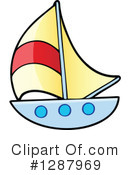 Sailboat Clipart #1287969 by visekart