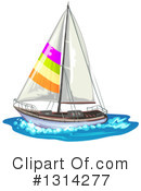 Sailboat Clipart #1314277 by merlinul