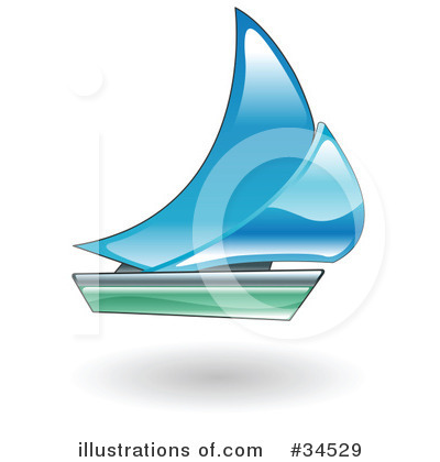 Boat Clipart #34529 by AtStockIllustration