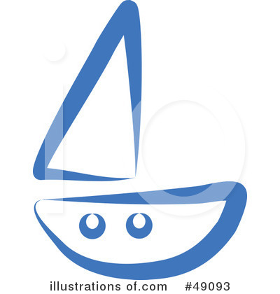 Royalty-Free (RF) Sailboat Clipart Illustration by Prawny - Stock Sample #49093