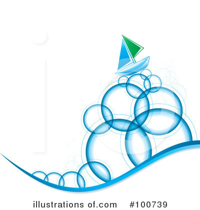 Royalty-Free (RF) Sailing Clipart Illustration by MilsiArt - Stock Sample #100739