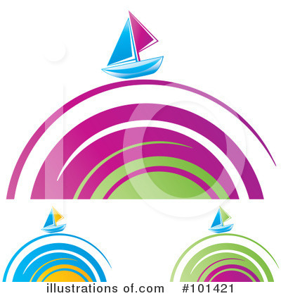 Royalty-Free (RF) Sailing Clipart Illustration by MilsiArt - Stock Sample #101421