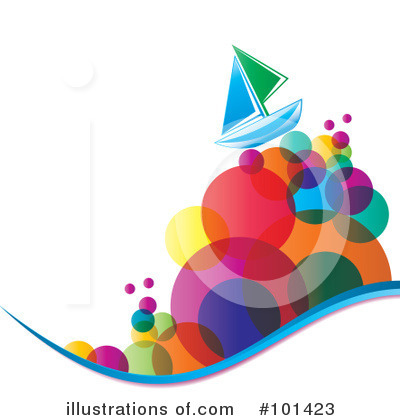 Sailboat Clipart #101423 by MilsiArt