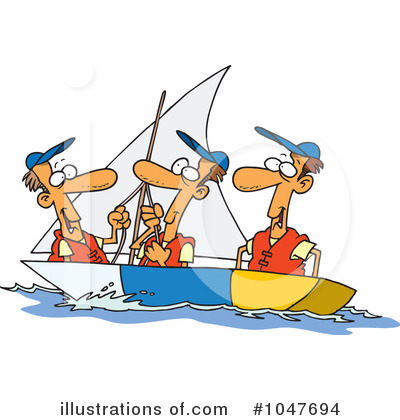 Boating Clipart #1047694 by toonaday
