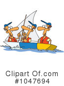 Sailing Clipart #1047694 by toonaday