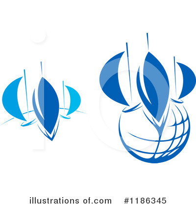 Royalty-Free (RF) Sailing Clipart Illustration by Vector Tradition SM - Stock Sample #1186345