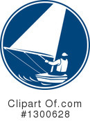 Sailing Clipart #1300628 by patrimonio