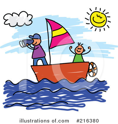 Royalty-Free (RF) Sailing Clipart Illustration by Prawny - Stock Sample #216380