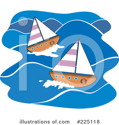 Royalty-Free (RF) Sailing Clipart Illustration by Prawny - Stock Sample #225118