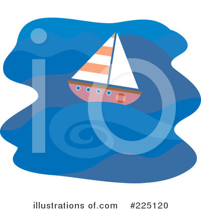 Royalty-Free (RF) Sailing Clipart Illustration by Prawny - Stock Sample #225120