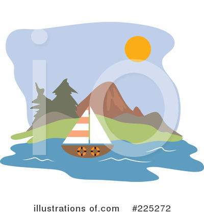 Royalty-Free (RF) Sailing Clipart Illustration by Prawny - Stock Sample #225272