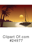 Sailing Clipart #24977 by Eugene