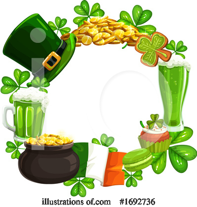 Royalty-Free (RF) Saint Paddys Day Clipart Illustration by Vector Tradition SM - Stock Sample #1692736