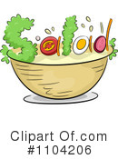 Salad Clipart #1104206 by BNP Design Studio