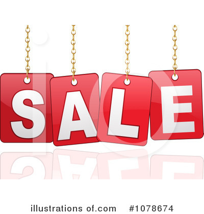 Royalty-Free (RF) Sale Clipart Illustration by elaineitalia - Stock Sample #1078674