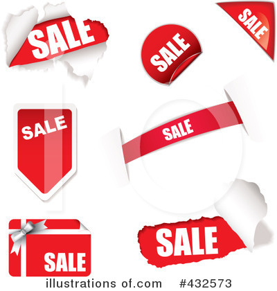 Royalty-Free (RF) Sale Clipart Illustration by michaeltravers - Stock Sample #432573