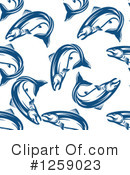 Salmon Clipart #1259023 by Vector Tradition SM