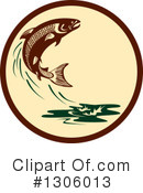 Salmon Clipart #1306013 by patrimonio