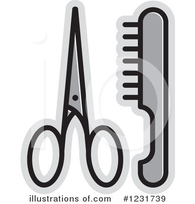 Scissors Clipart #1231739 by Lal Perera