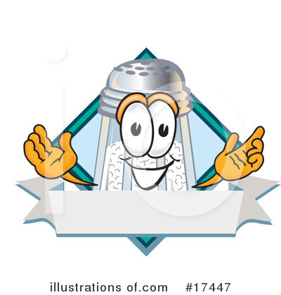 Salt Shaker Clipart #17447 by Mascot Junction