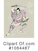 Samurai Clipart #1064487 by patrimonio