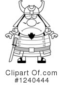 Samurai Clipart #1240444 by Cory Thoman
